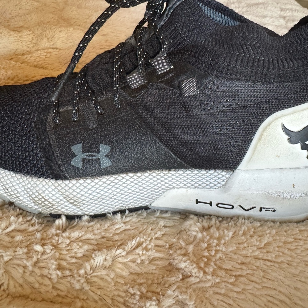 Under Armour HOVR Project Rock Boys Training/Running Shoes. Size 4.5Y